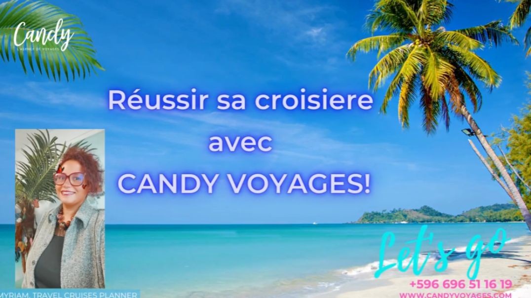 ⁣Campagne croisières MSC CROISIERES Antilles by Candy voyages