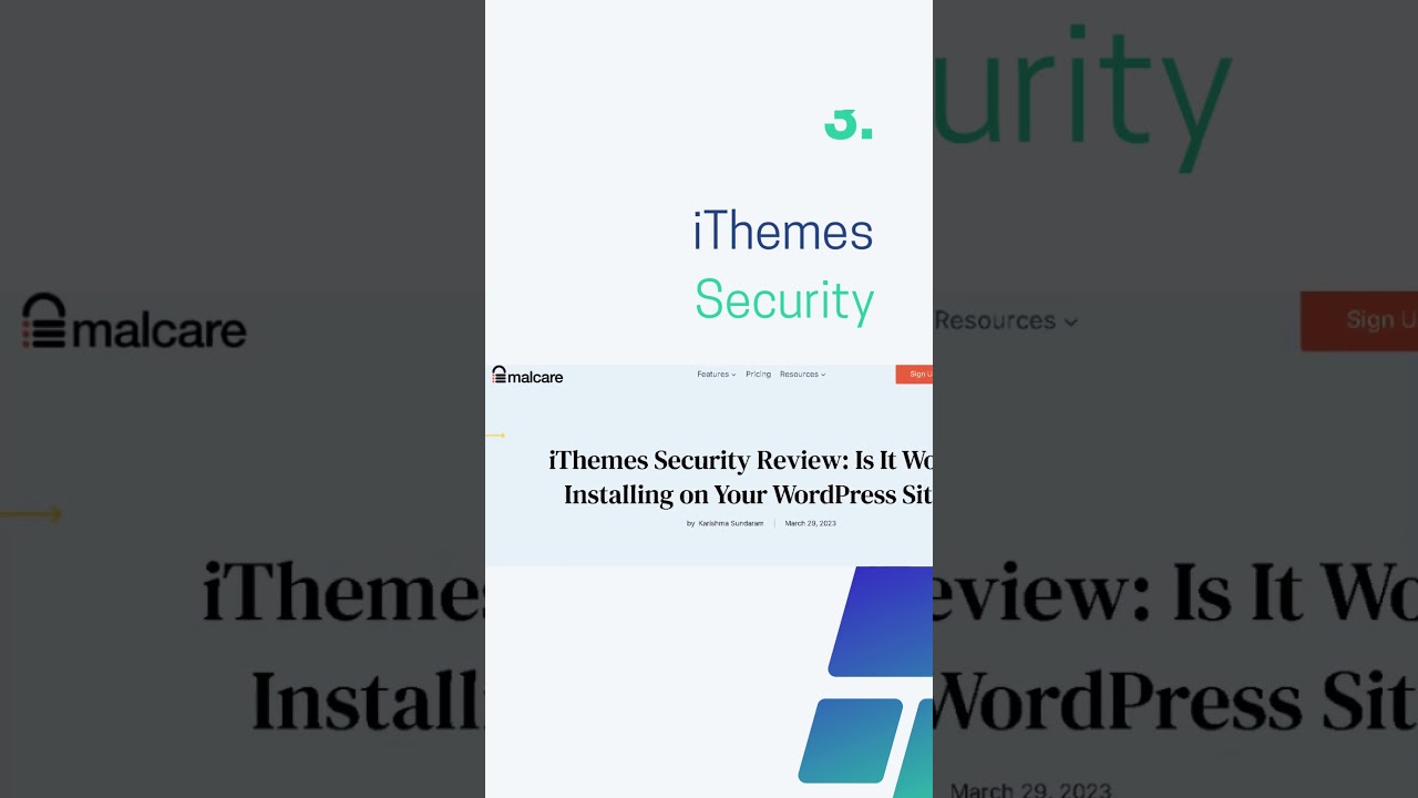 Top 5 Free Security Plugins for WordPress #short