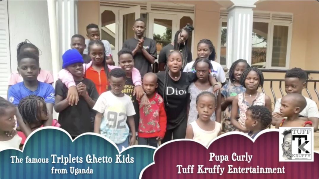 ⁣TK visit to Triplets Ghetto Kids KampalaUG